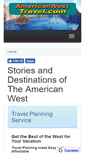 Mobile Screenshot of americanwesttravel.com